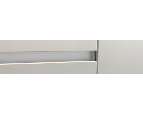 IMPULS keukenblok met ZANOTTI apparatuur, 340 cm, grafiet mat, voorgemonteerd, linker uitvoering, IP315-IKC1340LR-K830-F157-A653-G960