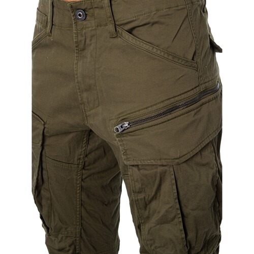 G-Star Raw - Rovic Zip 3D Cargos Cónicos Rectos Verde