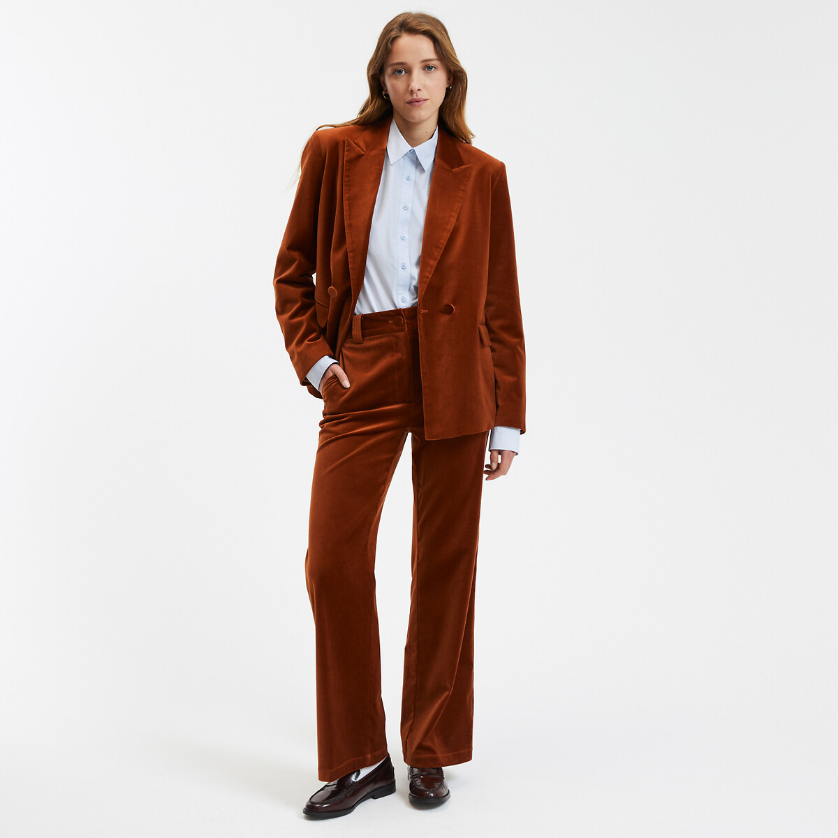 COLEÇÕES LA REDOUTE<br>Camisa ampla com mangas compridas