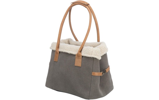 TRIXIE Tiertransporttasche »Rachel, 25 × 30 × 40 cm, Grau/Hellbraun« bis 7 kg