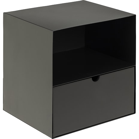 Joliet natbord - sort metal