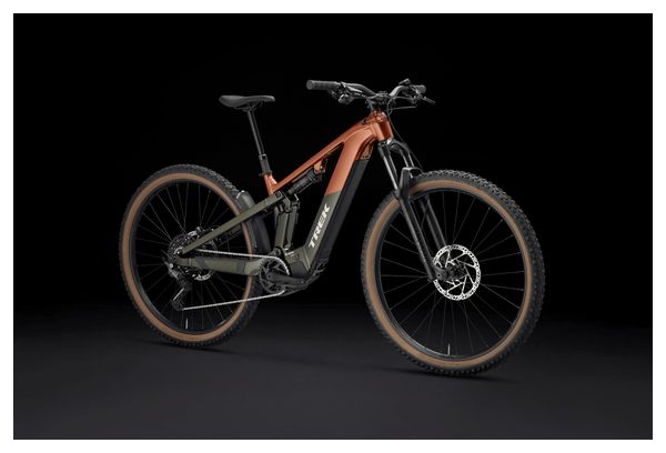 VTT Électrique Tout-Suspendu Trek Powerfly  FS 4 Shimano Cues 10V 600Wh 27.5'' Orange/Vert Gén. 4