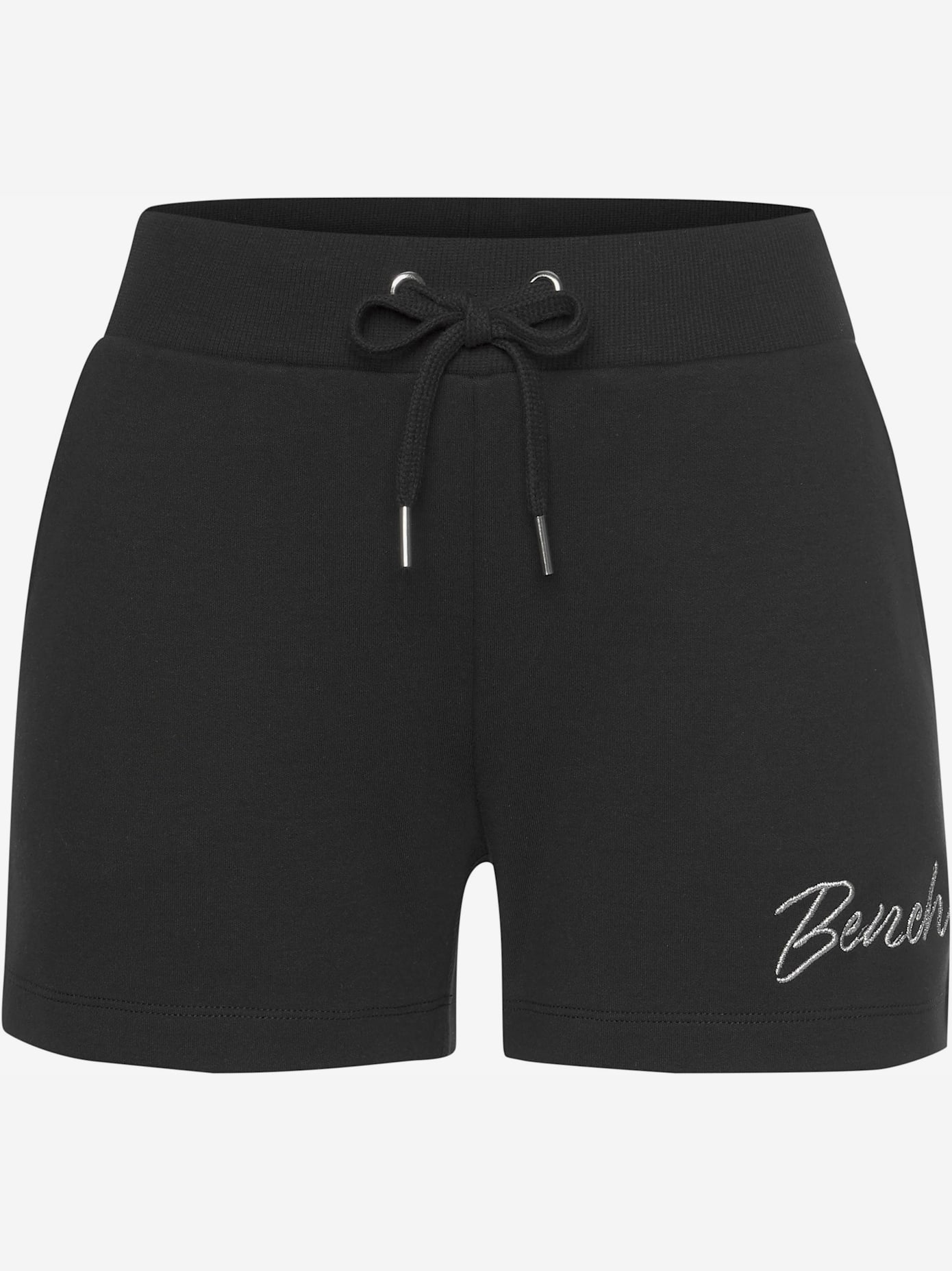 Short décontracté short, ceinture élastique à coulisse