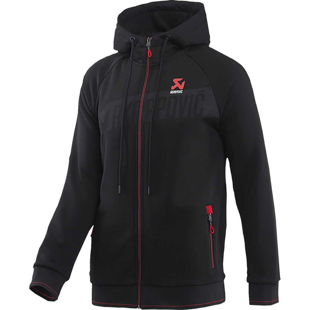 Akrapovic - Veste zippée à capuche Noir
