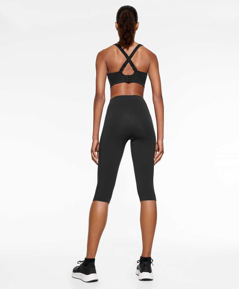 Leggings piratas de compressão abdominal 40 cm