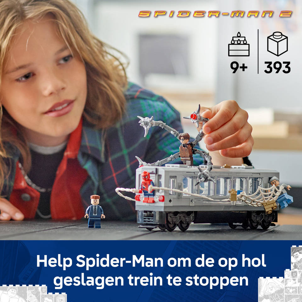 LEGO Marvel Spider-Man vs. Doc Ock metroscène 76321