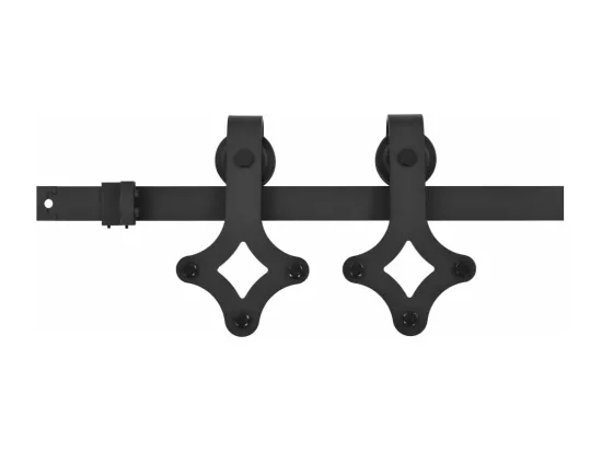 Porte coulissante et kit de quincaillerie 70x210 cm pin massif
