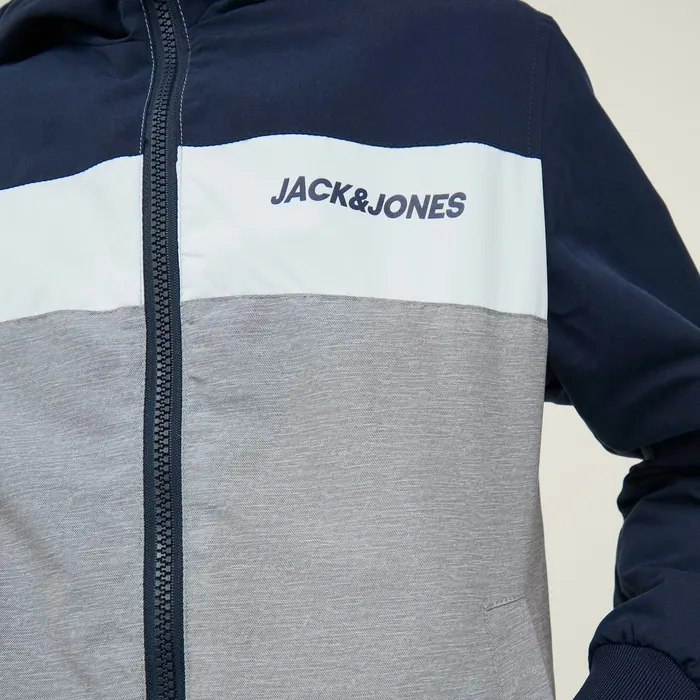 Jack & Jones Essentials Rush Blocking Hooded Bomber Jack Junior