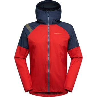 La Sportiva Pocketshell Jacke Mountain Red / Night Sky Herren