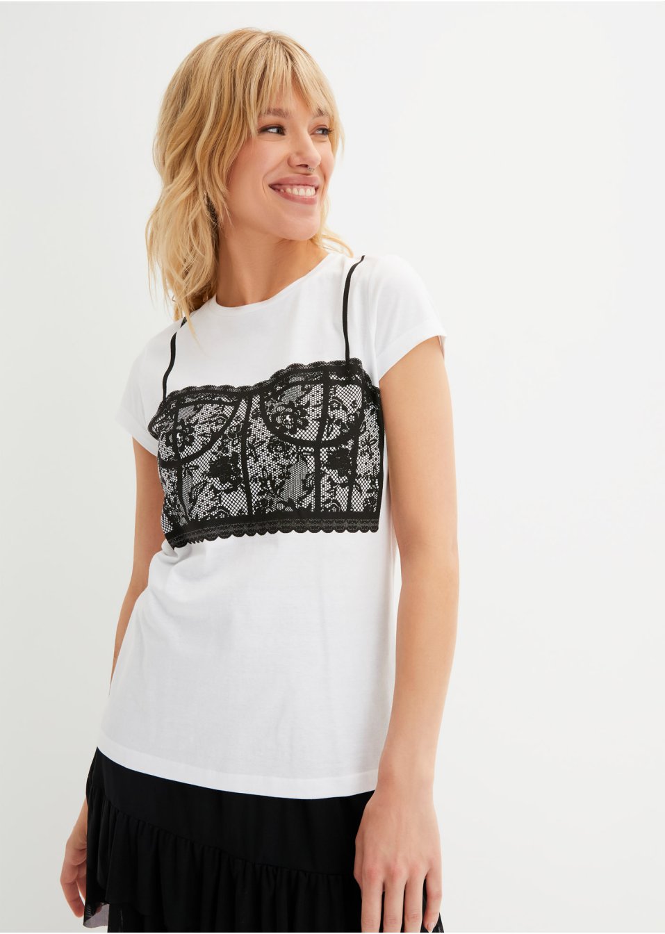 T-shirt imprimé en coton