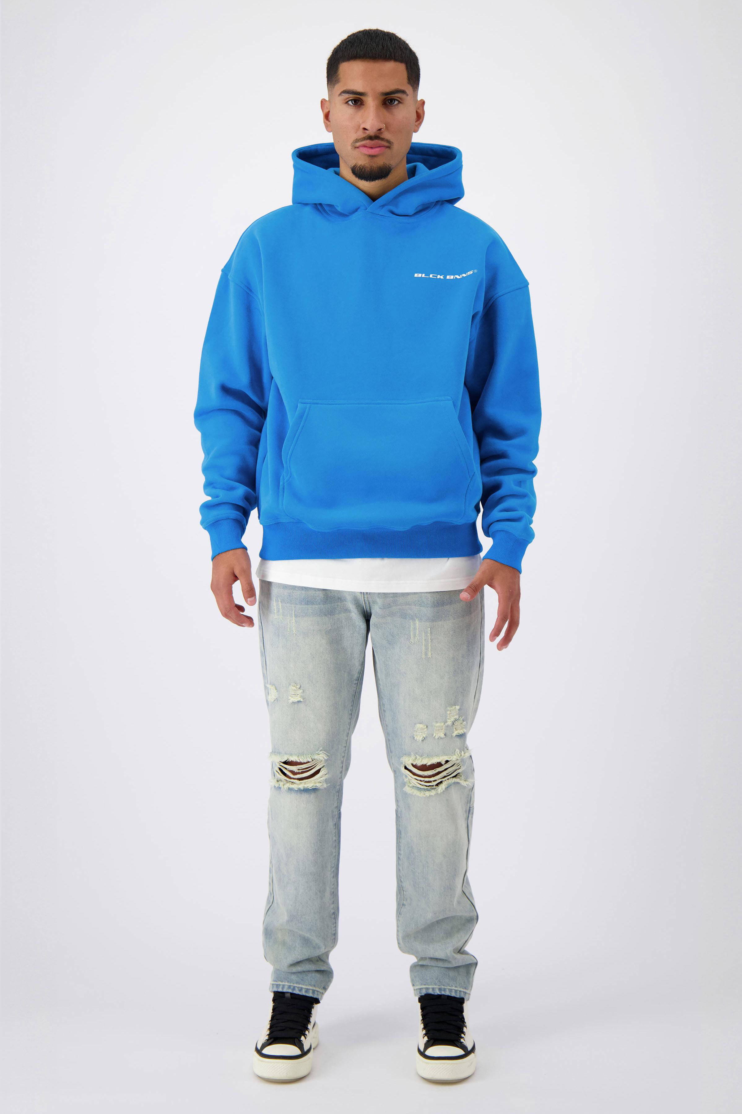 BLACK BANANAS hoodie blauw