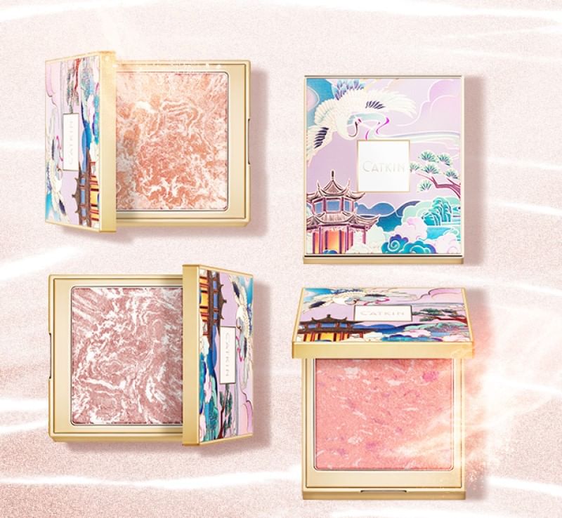 CATKIN - 2 in 1 highlighter en wangblush (1-2)