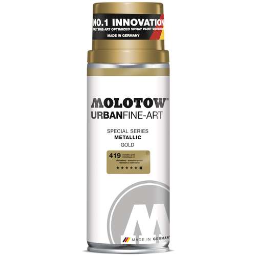 MOLOTOW™ URBAN FINE-ART Special-Metallic Künstler-Sprühfarbe