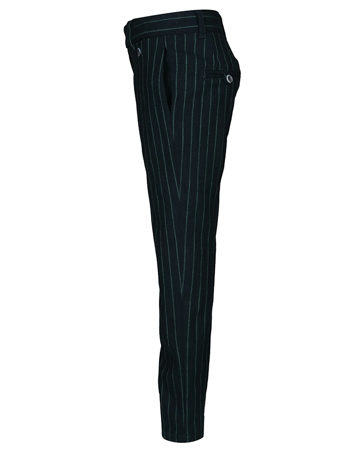 Stoff-Hose SINCE 2K17 Slim Fit in navy/grün
