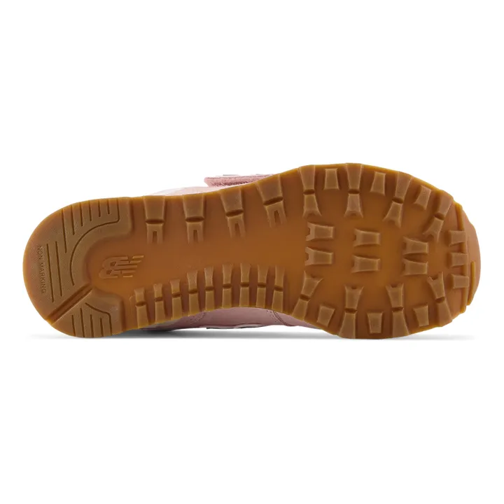 New Balance Baskets Scratchs 574 Suede | Rose pâle