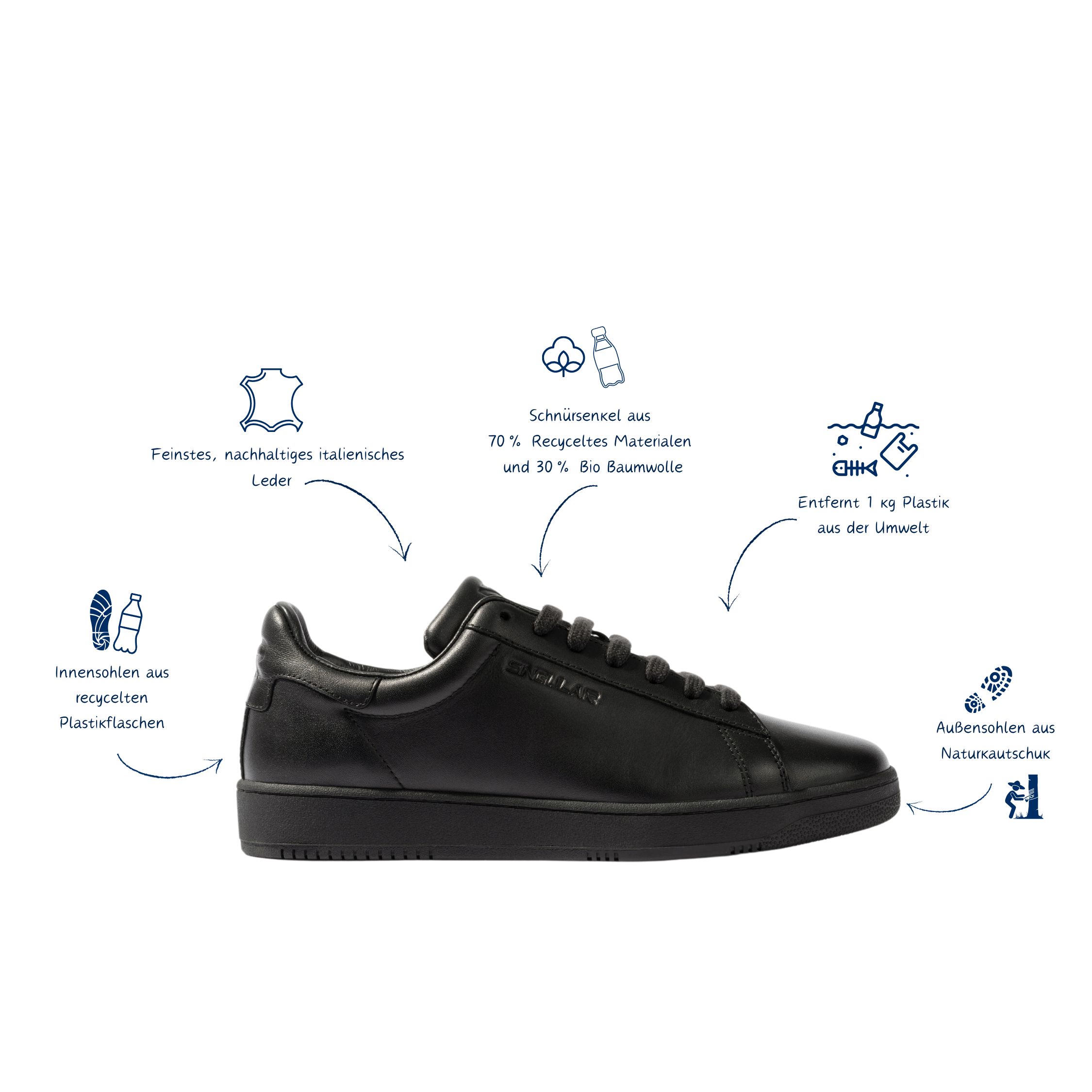 Singular Sneaker Starwalker Schwarz