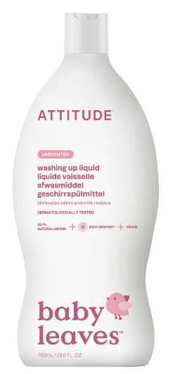 Attitude Ecologisch Afwasmiddel Parfum Vrij Little Ones 700ml