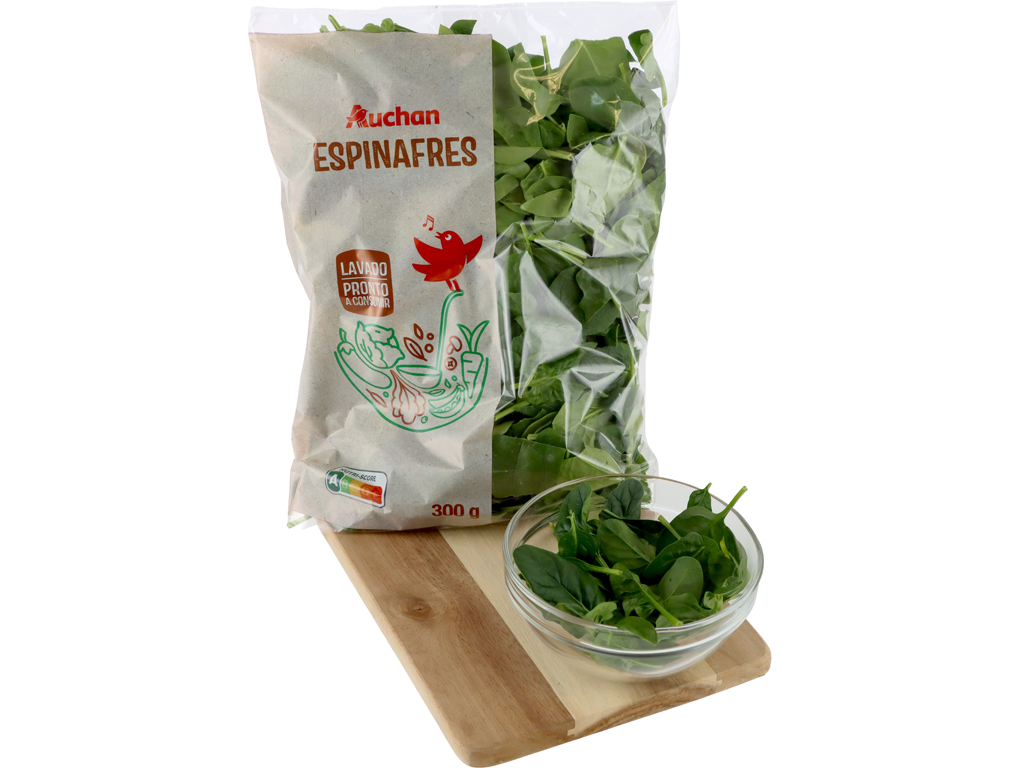 ESPINAFRES AUCHAN 300G