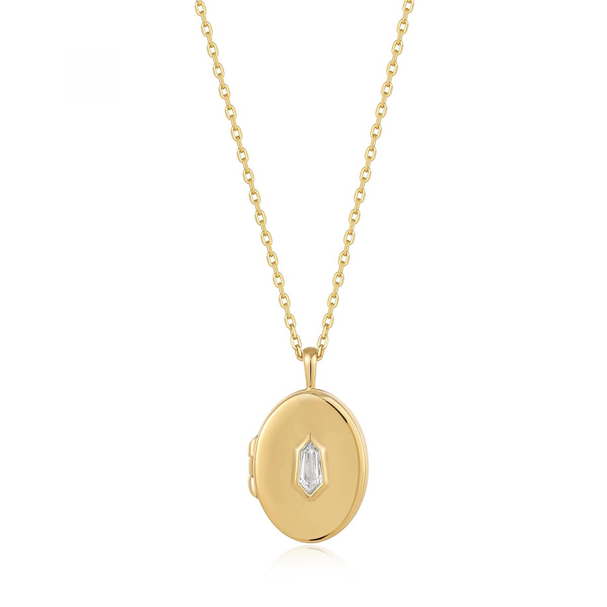 Collier Ania Haie Dance Til Dawn Locket doré