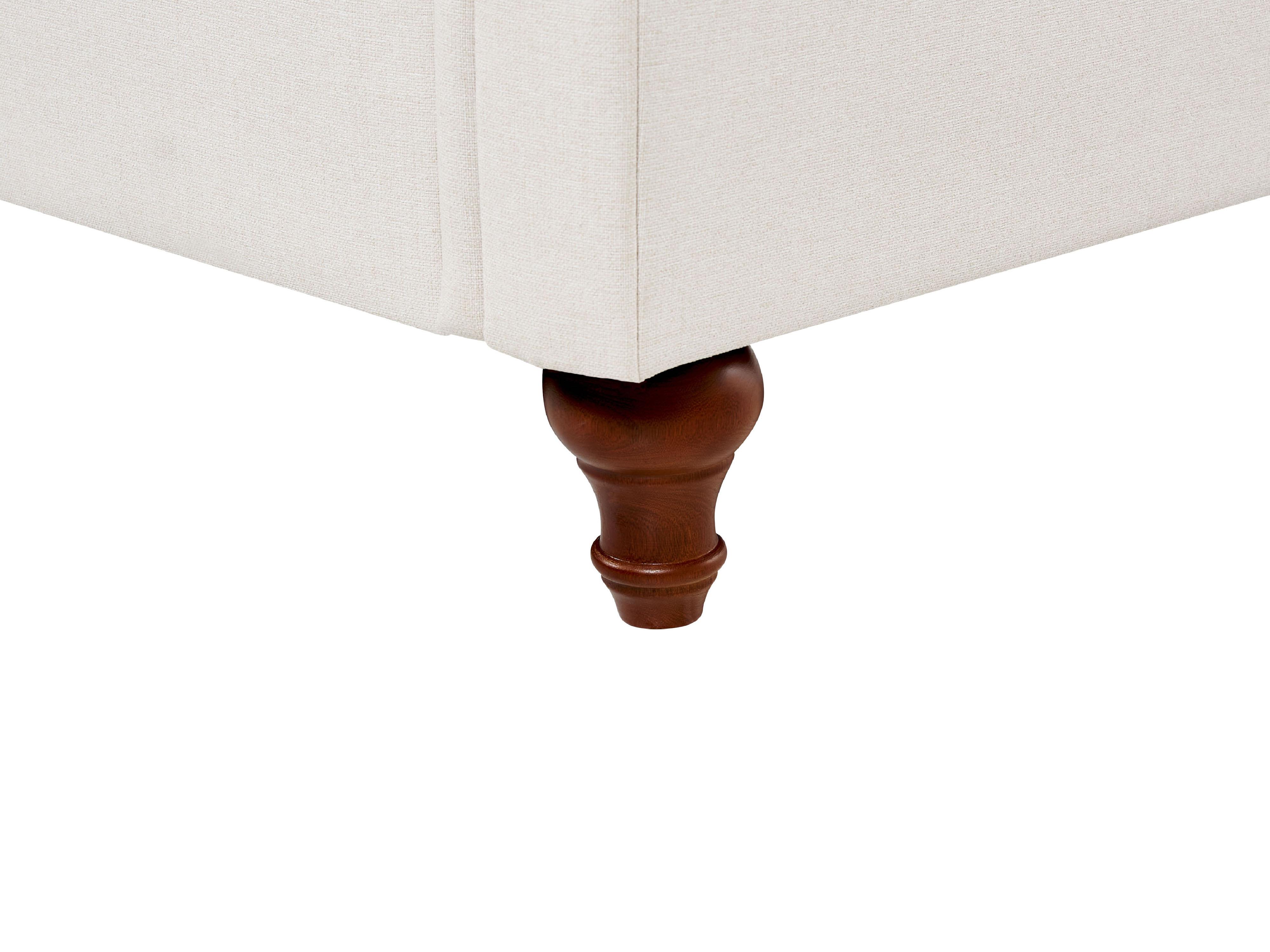 Bank 3-zits GINNERUP Stof Lichtbeige