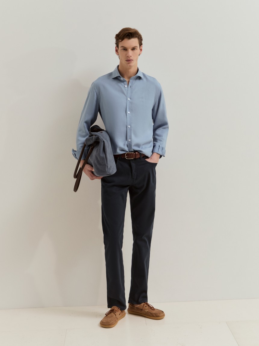 Calças chino regular fit
