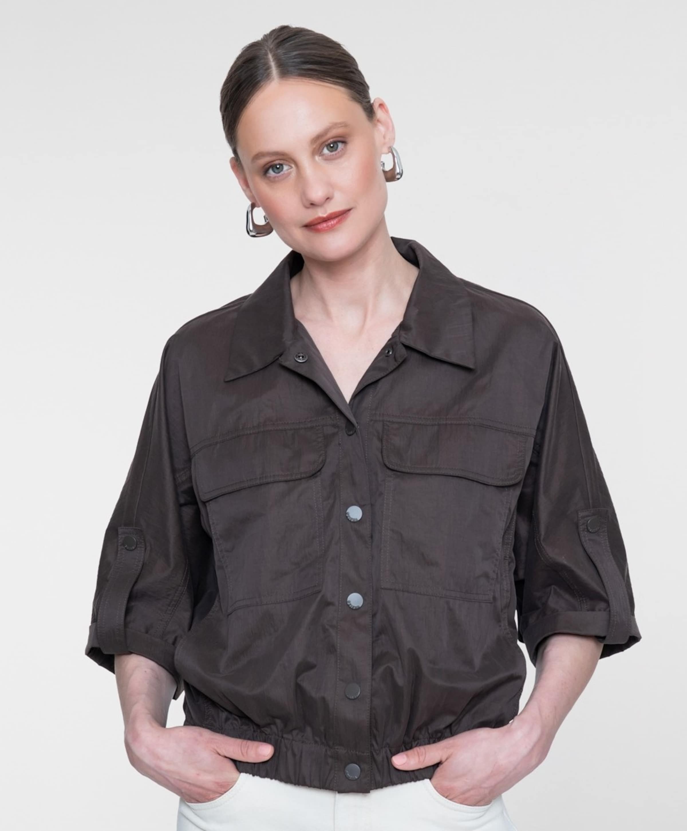 Geisha Dames blouse bruin