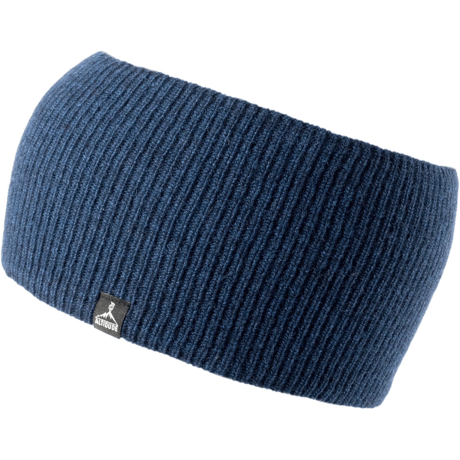ALTIDUDE Merino Stirnband Hermit Ripp Strick Kopfband Ohren Schützer Lamm Wolle Farbe: sand
