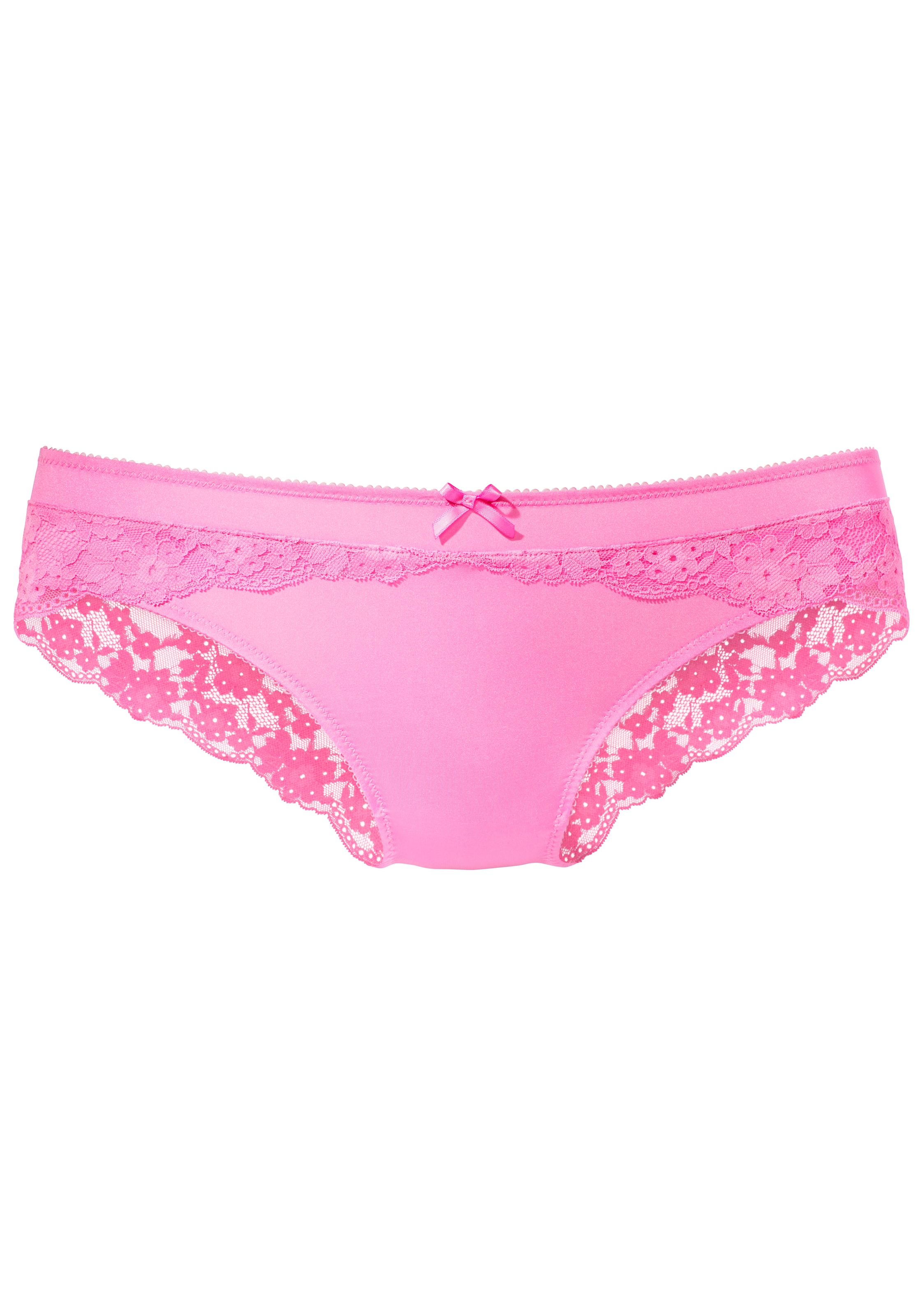 Vivance Panty »Anisa«, mit blumiger Spitze und feiner Zierschleife