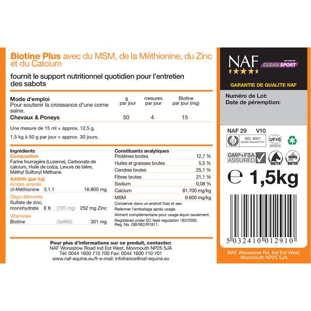 NAF Biotine Plus