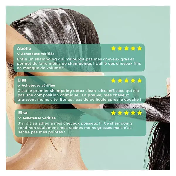 Shampoo Energie Fruit Hair Clean Detox Chá Verde e Aloe Vera 250ml