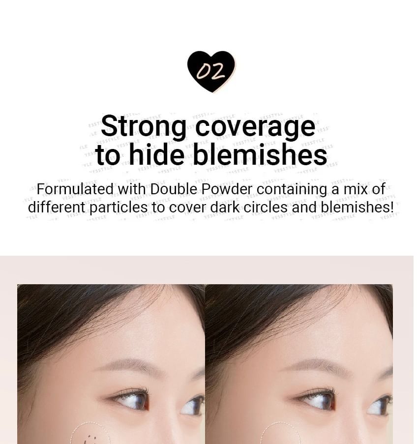 peripera - Double Longwear Cover Concealer - 5 kleuren