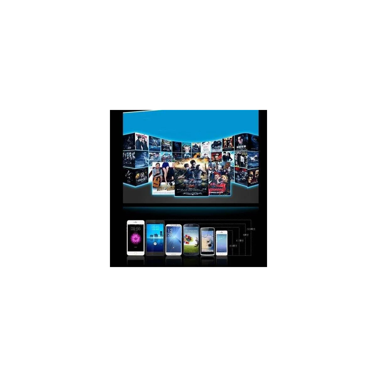 VR BOKS 2.0 3D Briller med Bluetooth & Remote - 3,5-6