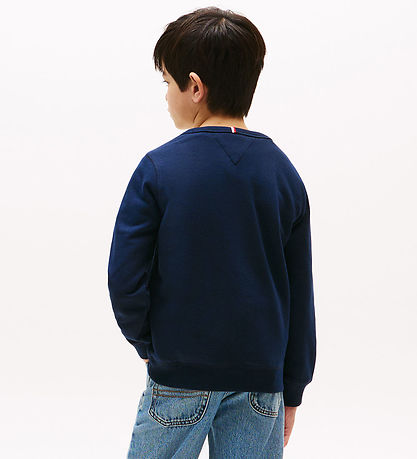 Tommy Hilfiger Sweatshirt - Flagge Hilfiger - Dark Nacht Navy