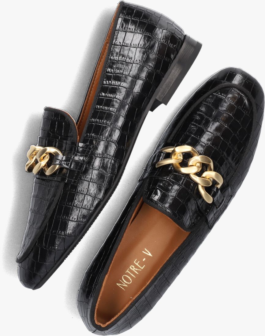 NOTRE-V zwarte notre-v loafers 133 405