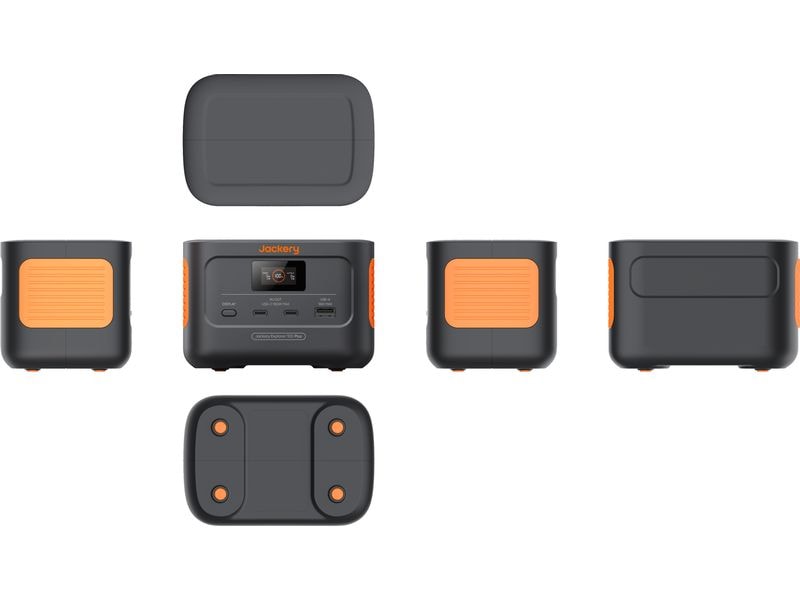 Jackery Power Station Explorer 100 Plus 99.2 Wh Tragbare Powerstation zum Aufladen von bis zu 3 Geräten