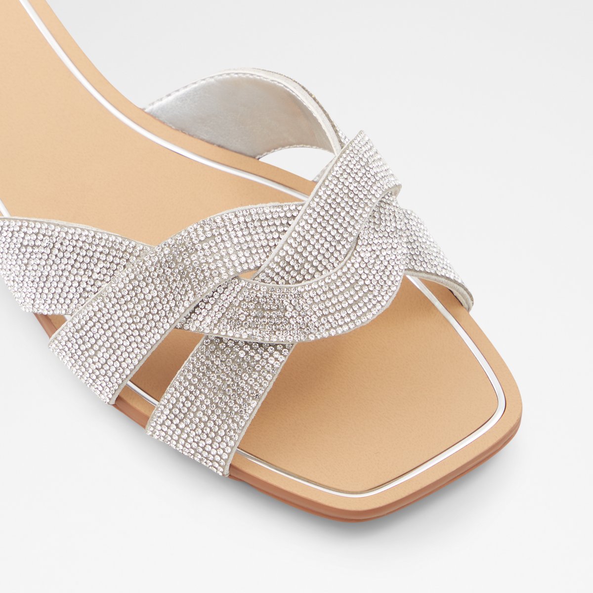 Coredith Silver Women Flat Sandals