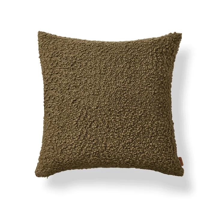 Ferm Living - Moor Kissenbezug, 50 x 50 cm, olive