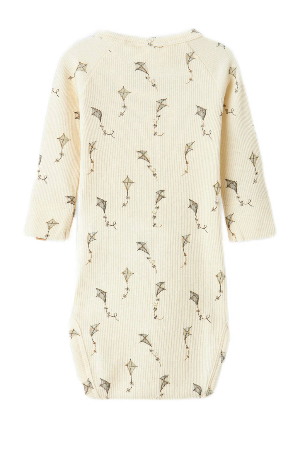 LIL' ATELIER romper NBMGAVO offwhite/groen