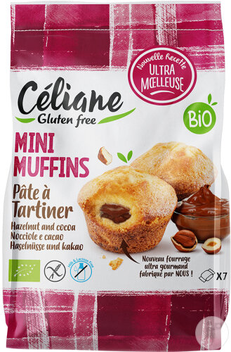 Les Recettes de Céliane Moelleux Cœur Noisette Bio 200g (4614)