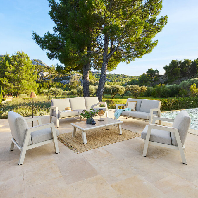 Salon de jardin AXIOME Argile