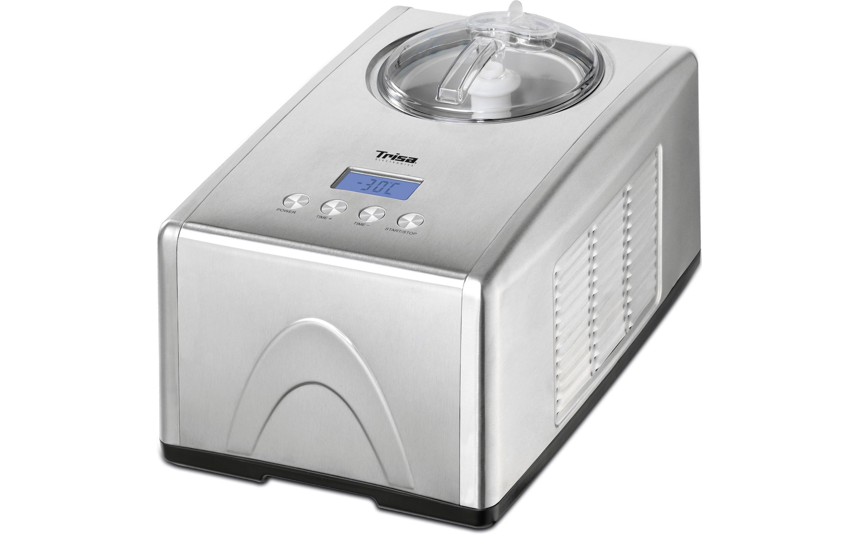 Glacemaschine La Crèmeria 1.5 l, Silber<br>Eis- und Sorbetmaschine