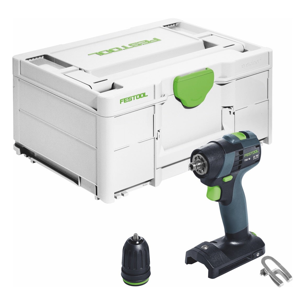 Festool TXS 18-Basic Accuboormachine 18 V 40 Nm Borstelloos (576894) + Systainer - zonder accu, zonder lader