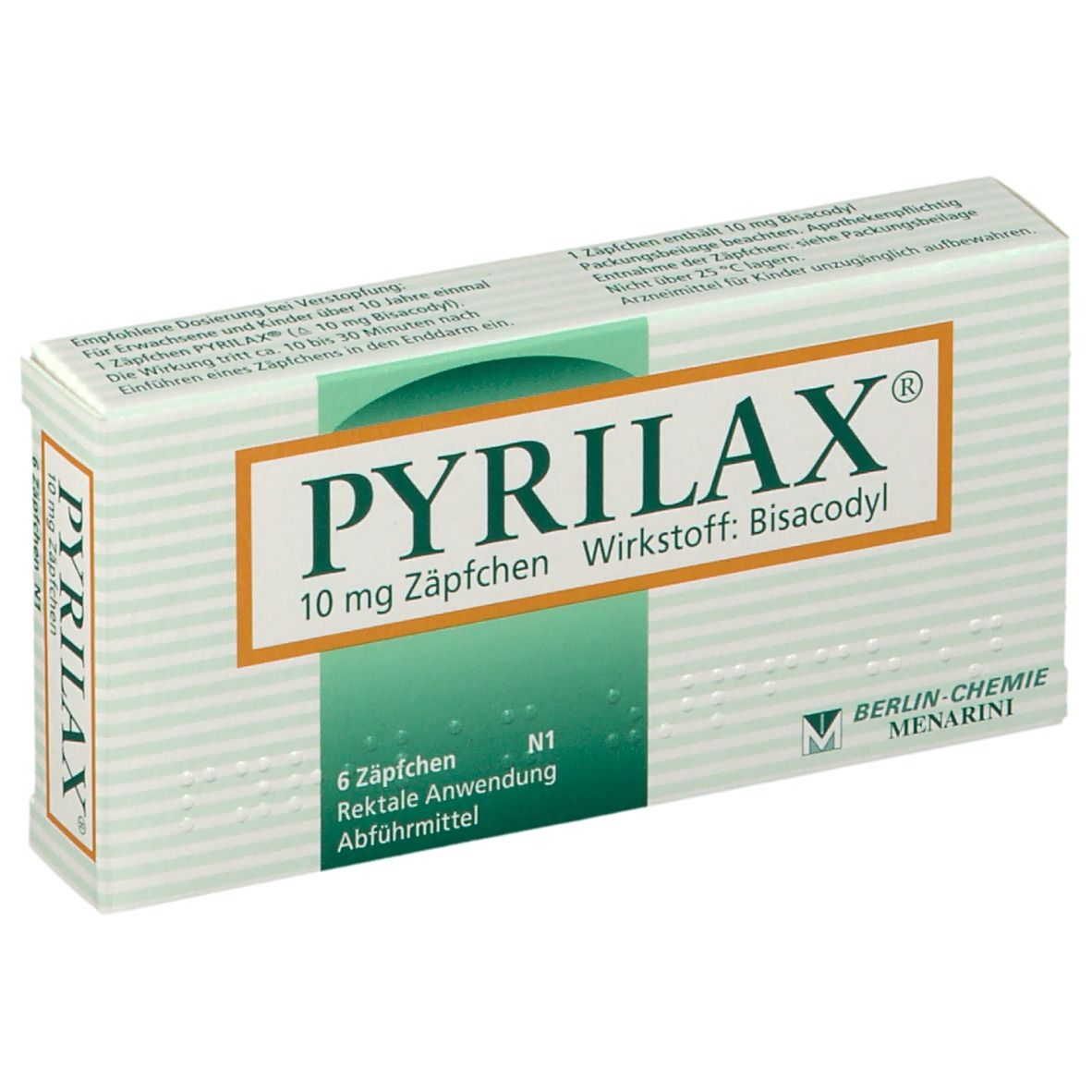 PYRILAX® 10 mg Zäpfchen