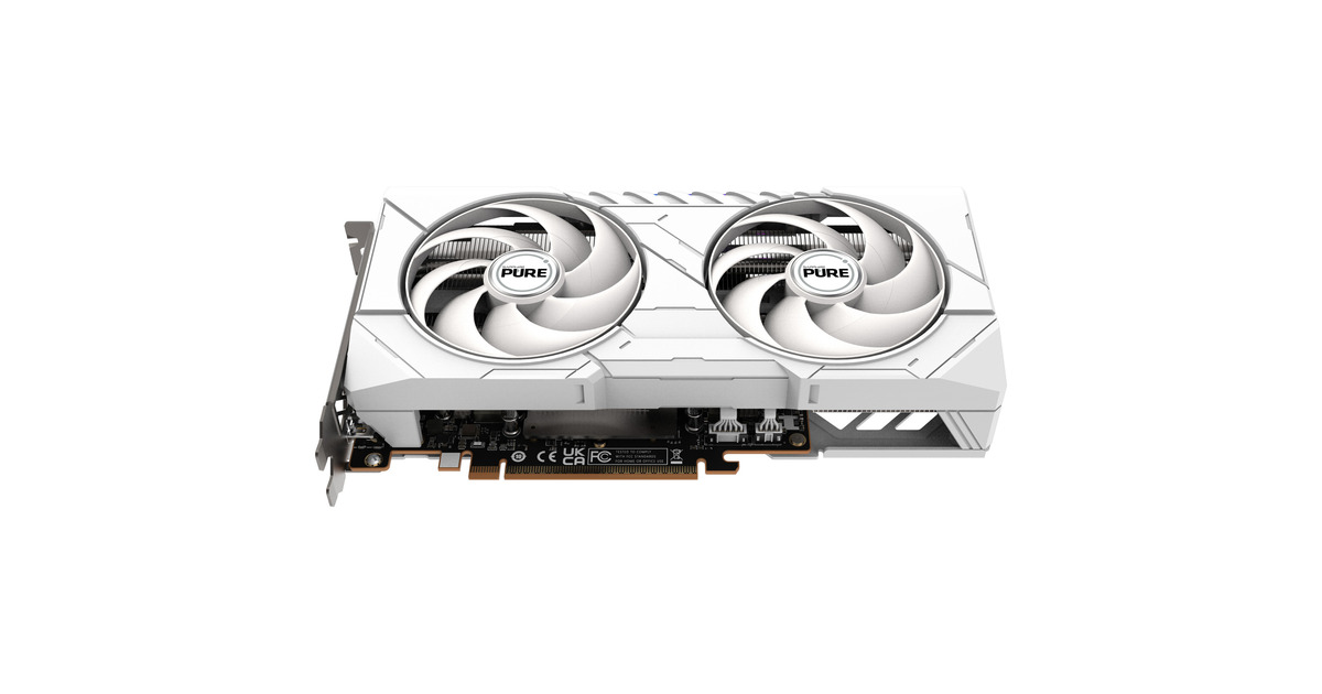 SAPPHIRERadeon RX 9060 XT PURE 16GB OC grafische kaart  (1x DisplayPort, 2x HDMI)