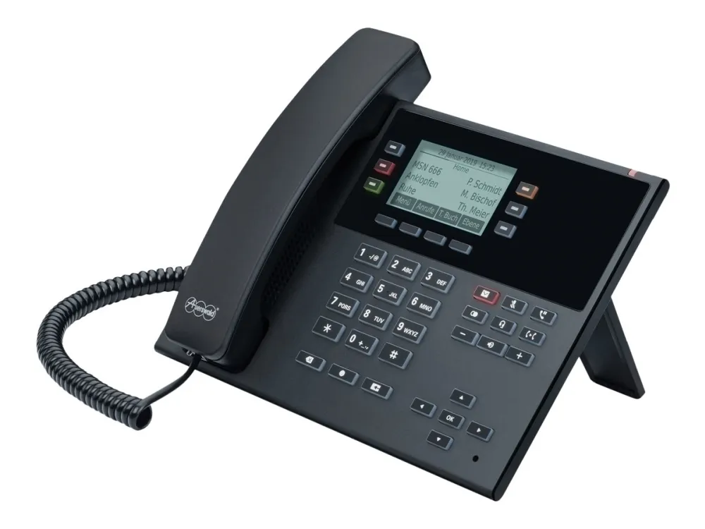 AUERSWALD-telefon COMfortel D-210 sort