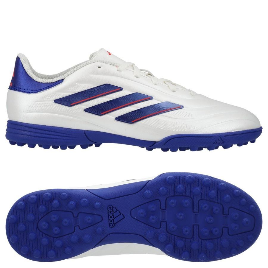 adidas Copa Pure 2 League TF Advancement - Blanc/Bleu/Rouge Enfant