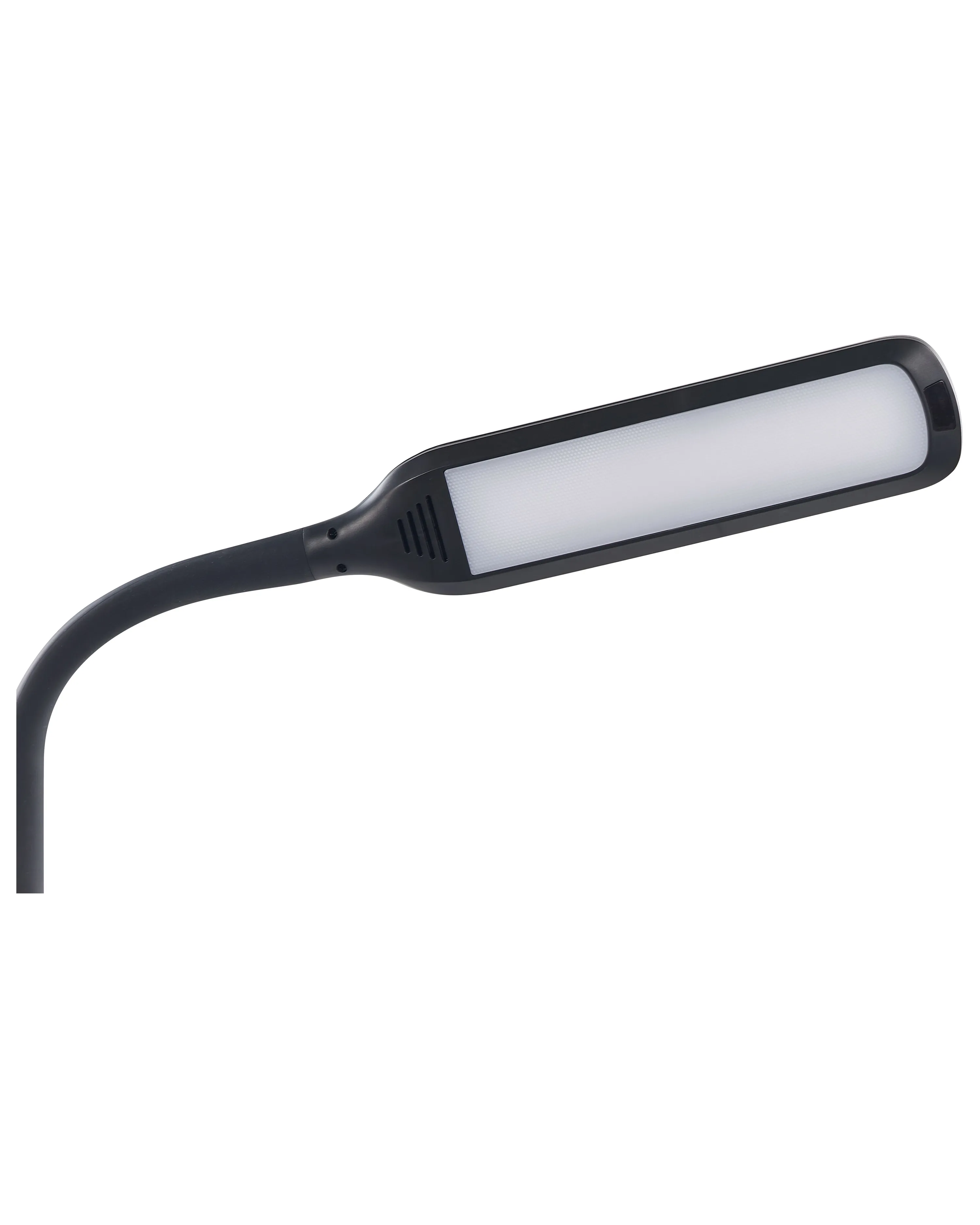 LED staande lamp ARIES met afstandsbediening met dimmer Metaal Zwart