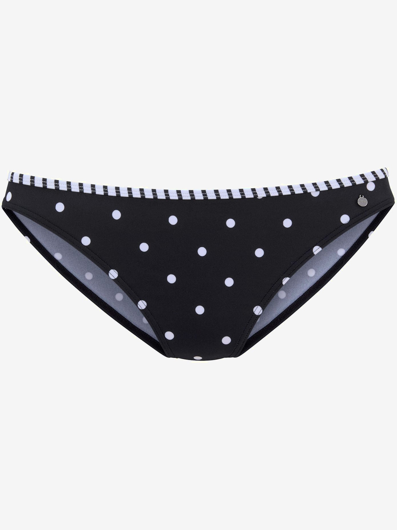 Bas de maillot de bain motif à pois tendance