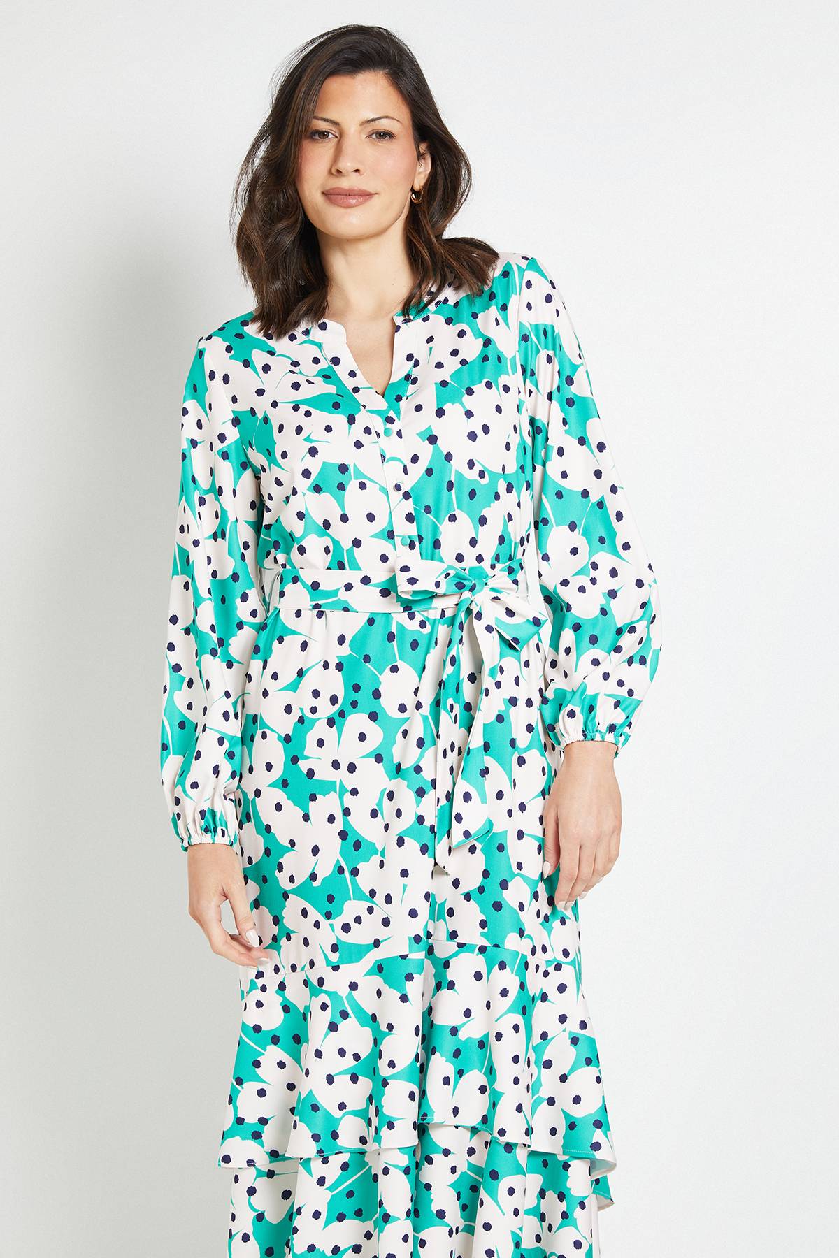 Wallis Robe À Imprimé Floral À Pois