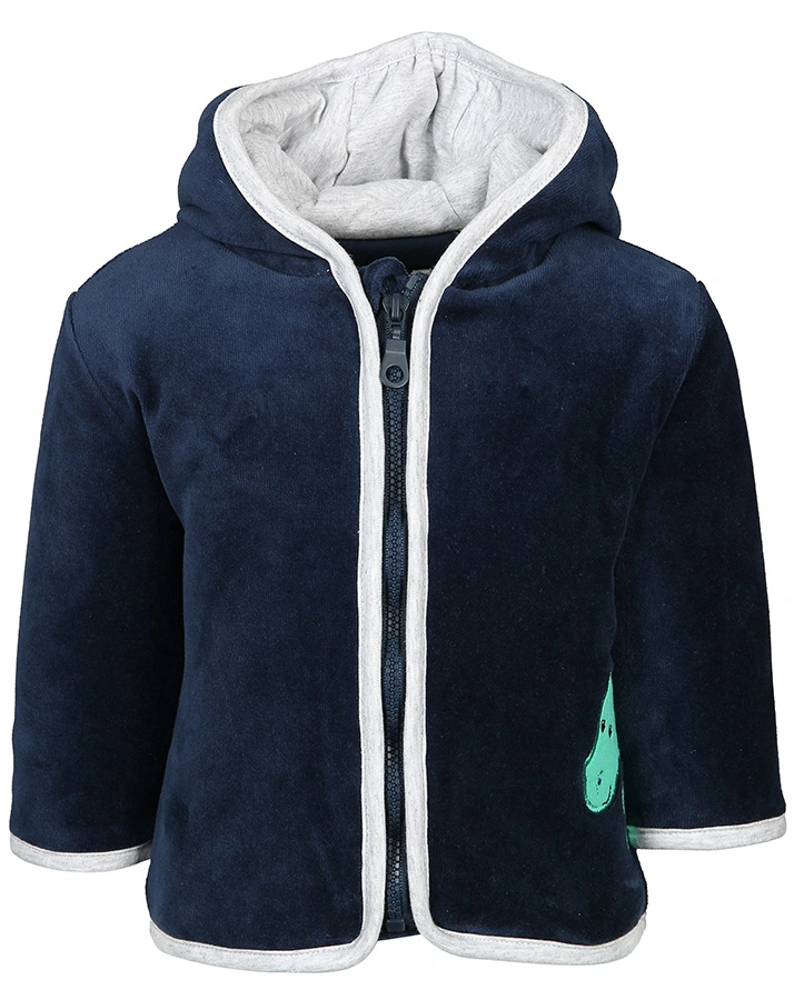 Kapuzenjacke KROKODIL KONRAD in marine